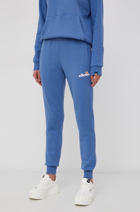 Kalhoty Ellesse pletenina modrá SGK13655