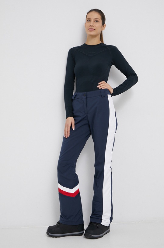 Rossignol Spodnie x Tommy Hilfiger tkanina granatowy RLJWP17