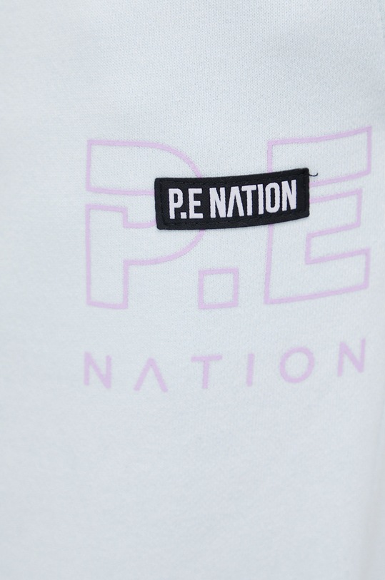 P.E Nation Spodnie bawełniane turkusowy 21PE3P186
