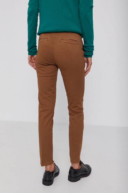 Oblečenie Nohavice United Colors of Benetton 4GD7558S3.71Q hnedá