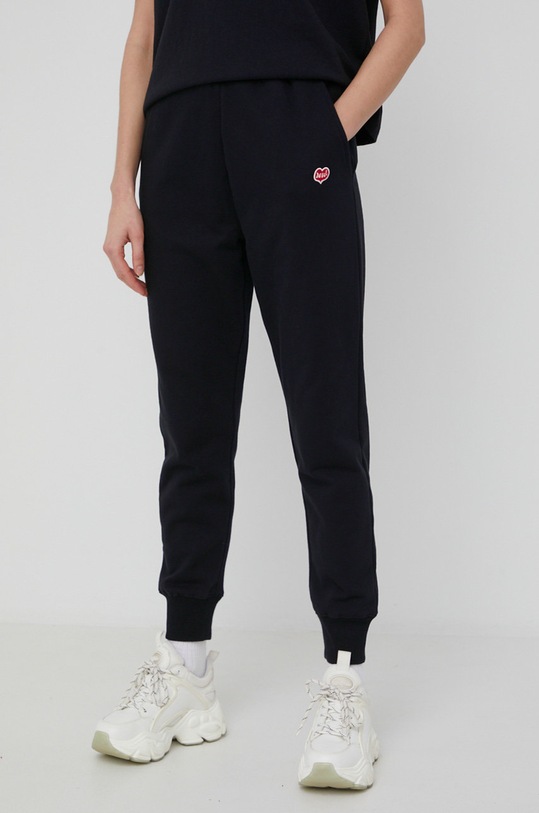 Deus Ex Machina Spodnie bawełniane bawełna czarny DLF214046