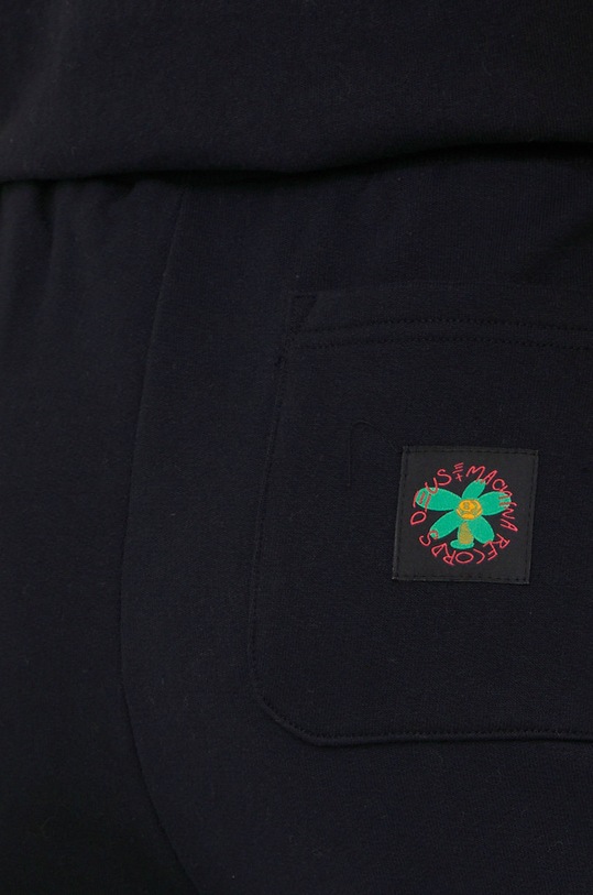 Deus Ex Machina Spodnie bawełniane czarny DLF214046