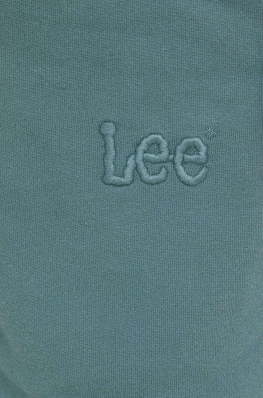 Lee Spodnie bawełniane zielony L32MTXTY