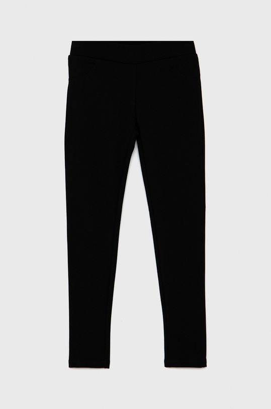 Guess Legginsy dziecięce z elastanem czarny J81B08.KAUH0