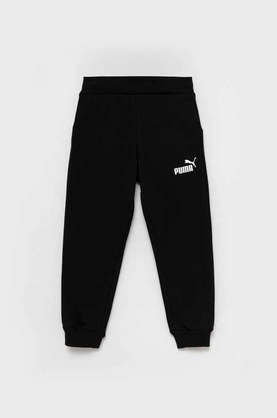 Dětské kalhoty Puma 587038 pletenina černá 587038