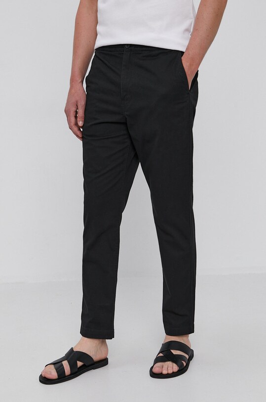 Polo Ralph Lauren Spodnie 710740566009 z elastanem czarny 710740566009