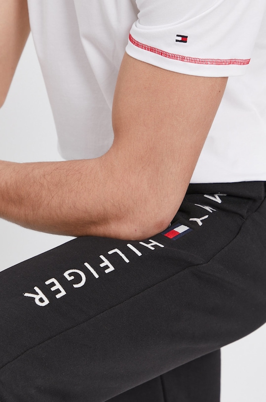 Παντελόνι Tommy Hilfiger μαύρο MW0MW08388.4890