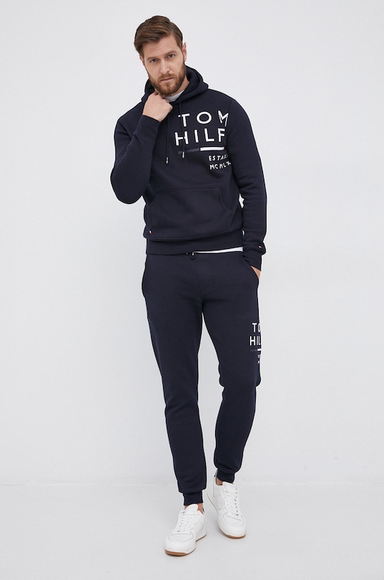 Tommy Hilfiger Spodnie MW0MW20120.4890 granatowy AW21