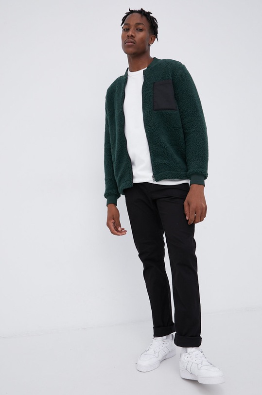 Tom Tailor Spodnie 1027255.29999 czarny AW21
