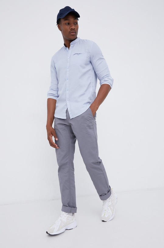 Tom Tailor Spodnie 1027255.15180 szary AW21