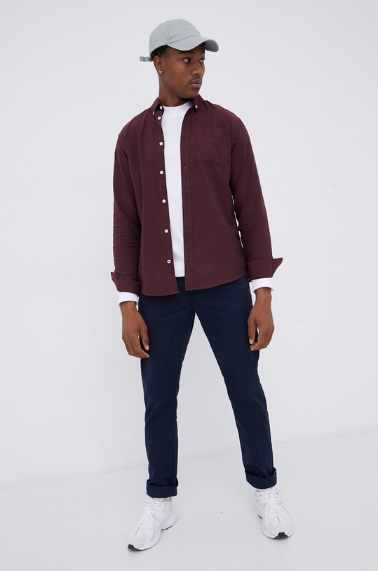 Tom Tailor Spodnie 1027255.10668 granatowy AW21