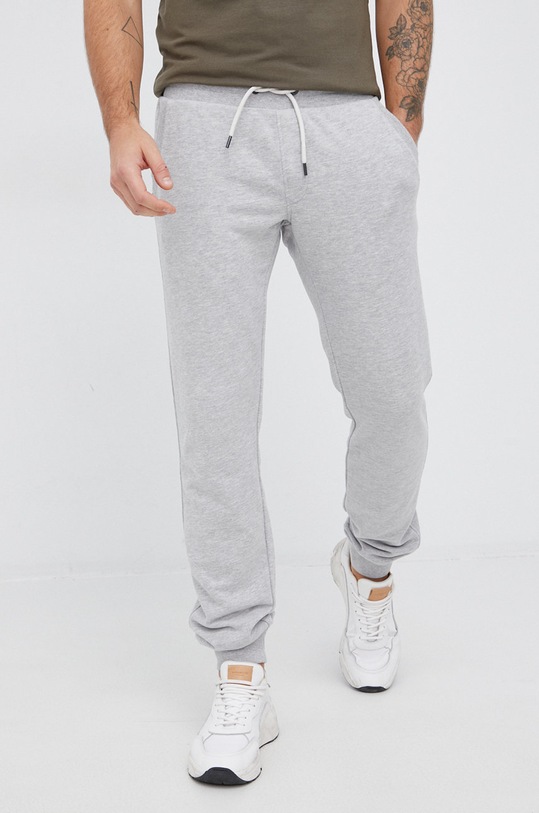 Spodnie melanż szary 2102267