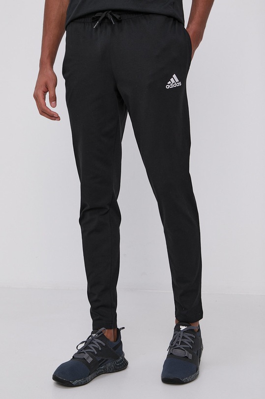 Adidas Pantaloni GK9222 tricotaj negru GK9222