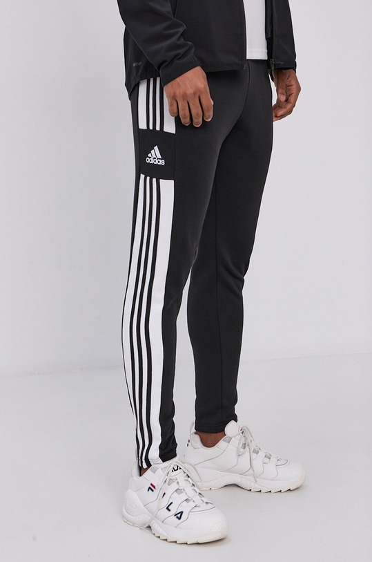 Hlače adidas Performance pletivo crna GT6642