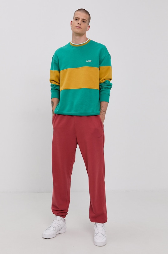 Παντελόνι Levi's A0767.0001 κόκκινο AW21