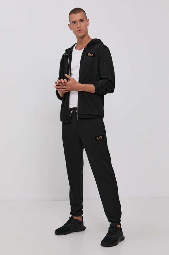 EA7 Emporio Armani Pantaloni 6KPP81.PJG1Z negru AW21