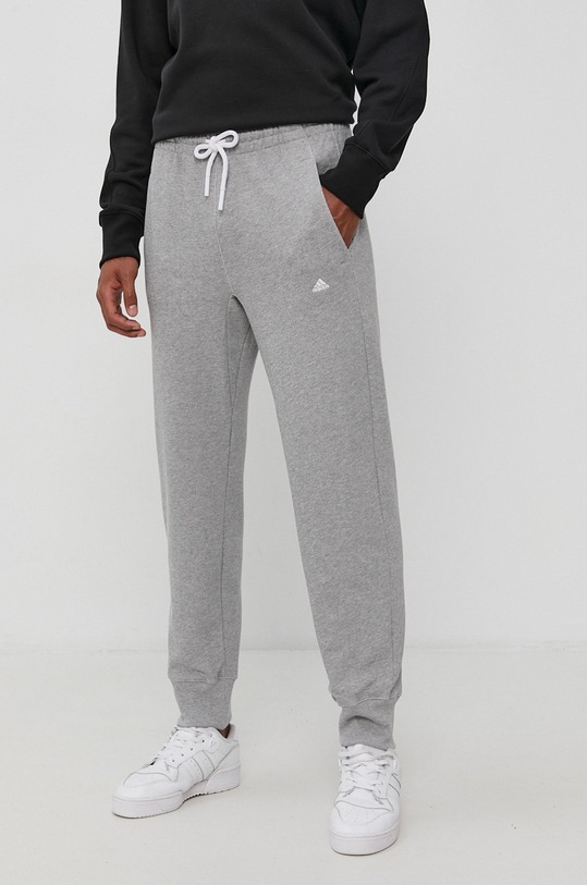 Kalhoty adidas Performance H45376 pletenina šedá H45376