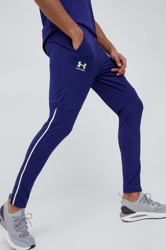 Under Armour spodnie dresowe Pique fioletowy 1366203