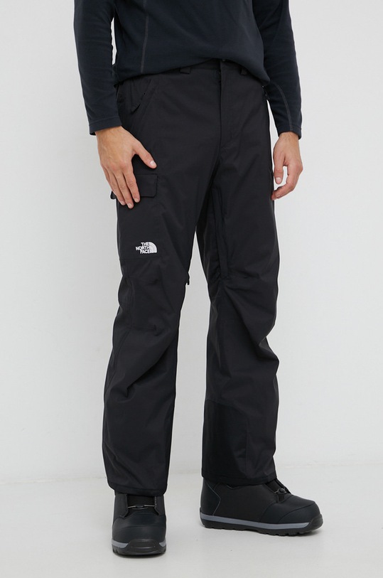 The North Face spodnie tkanina czarny NF0A5ABUJK31