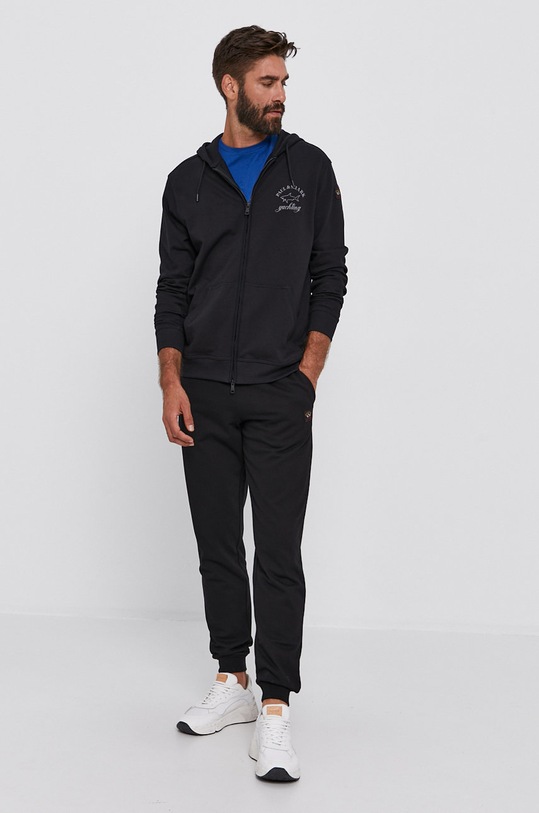 Kalhoty Paul&Shark C0P1019 černá AW21