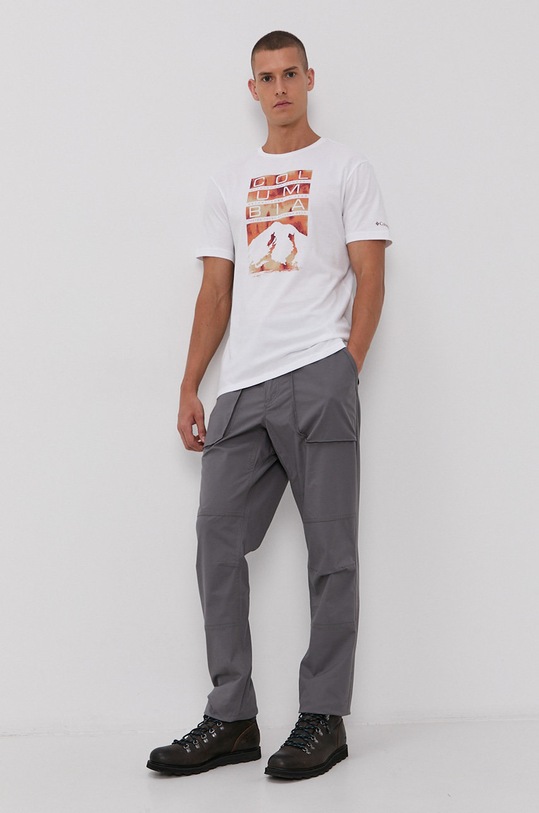 Columbia Spodnie 1955381 szary AW21