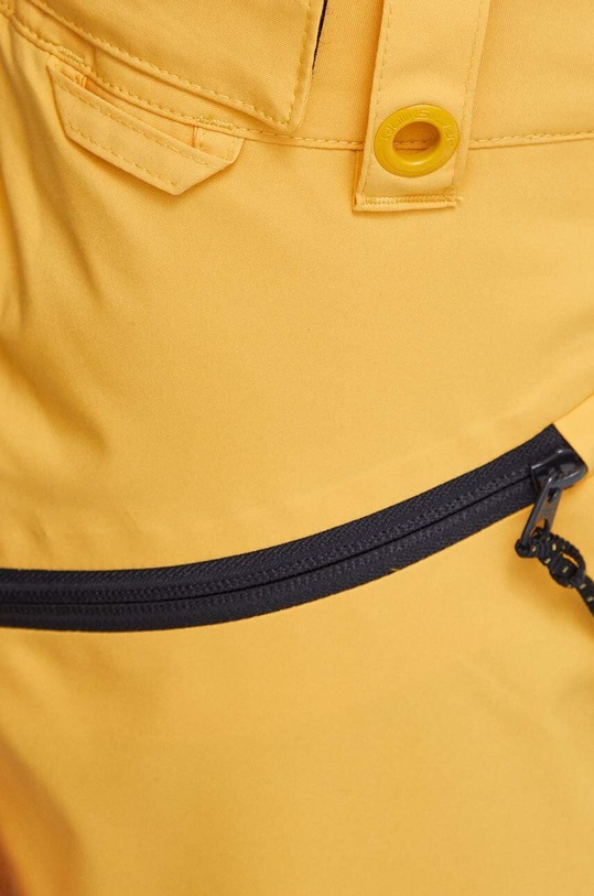 Quiksilver pantaloni Boundry galben EQYTP03144