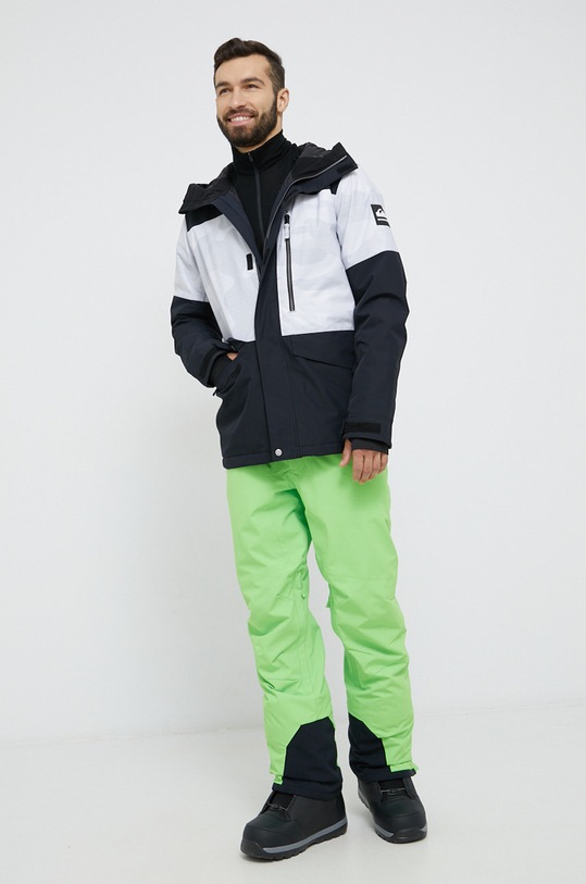 Quiksilver spodnie Boundry EQYTP03144 zielony AW23