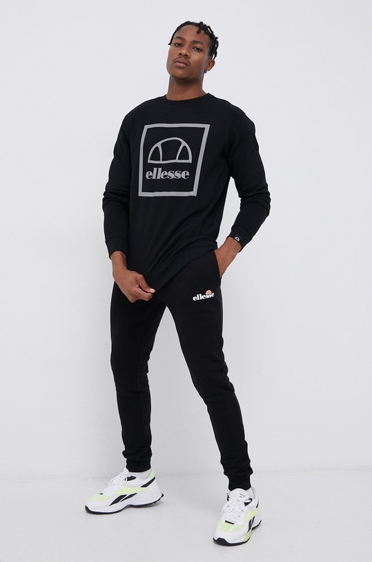 Ellesse spodnie dresowe SHK12643 czarny SS23