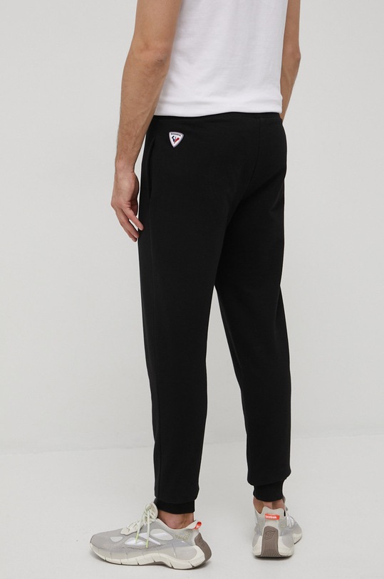 Rossignol spodnie dresowe bawełniane RLKMP12 czarny SS22