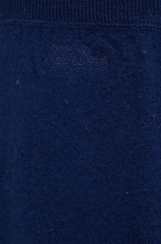 MC2 Saint Barth Spodnie wełniane JOH0001 granatowy