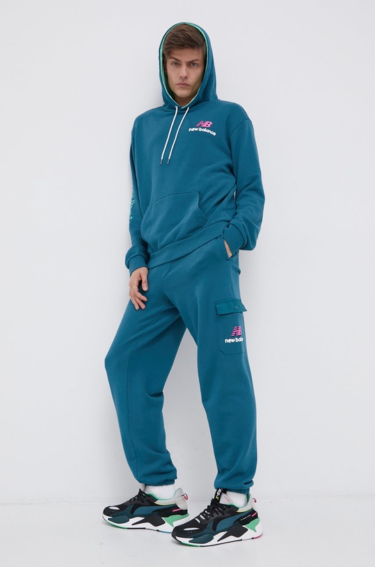 New Balance Pantaloni MP13552MTL MP13552MTL albastru AW21