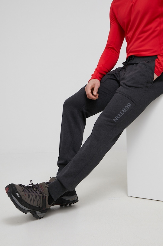 Burton pantaloni tricotaj gri 20594104001