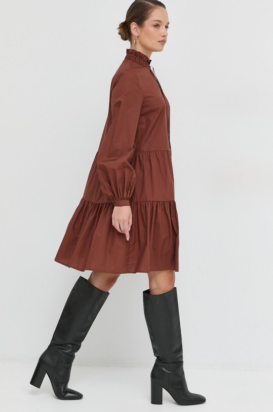 Šaty Ivy & Oak TBA IO1121F7408 burgundské AW21