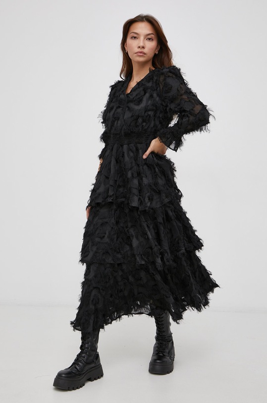 Šaty Y.A.S midi černá 26024311