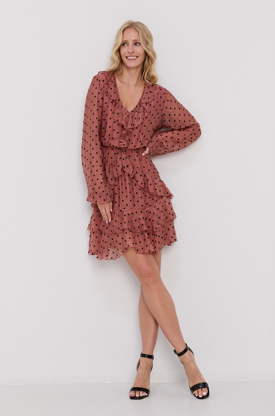 Guess Sukienka W1YK03.WE2O0 różowy AW21