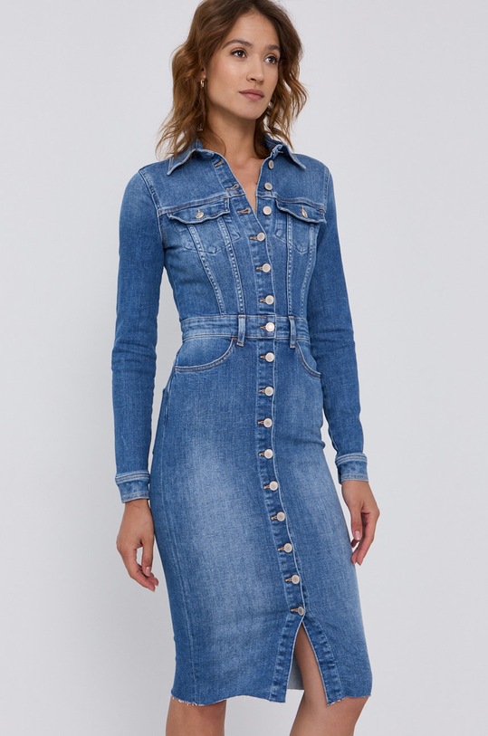 Guess farmerruha hosszú kék W1YK49.D46AC