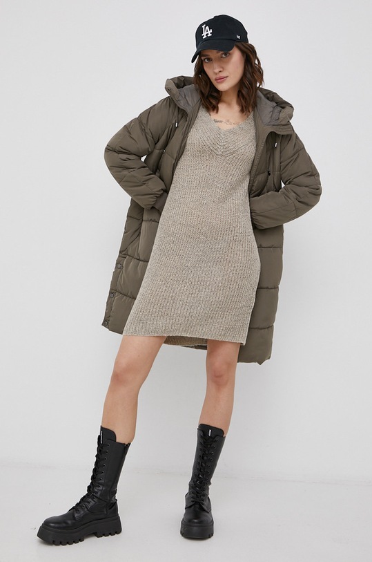 JDY Sukienka 15238270 szary AW21