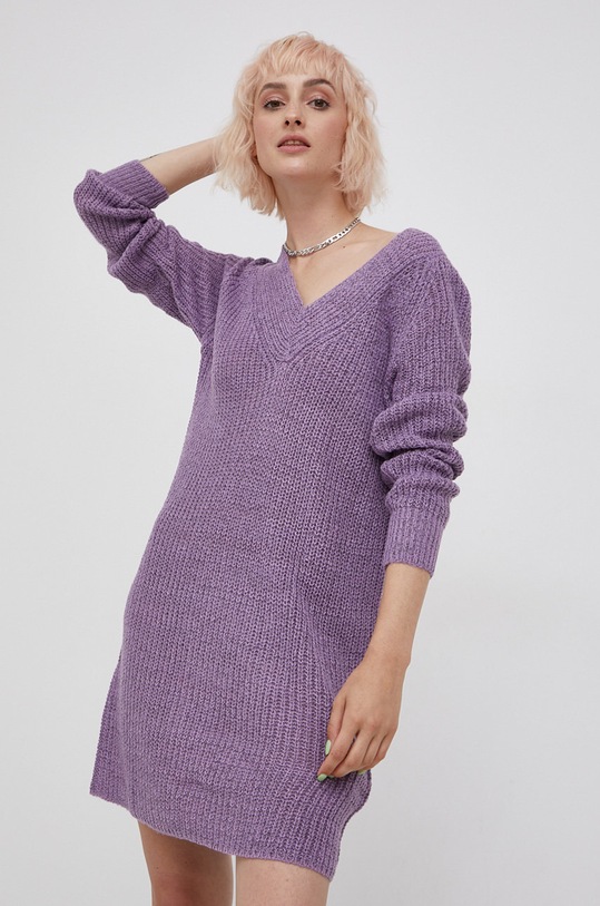 JDY Sukienka casual fioletowy 15238270