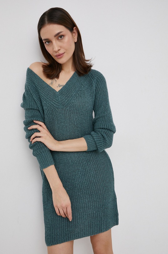 JDY Sukienka casual zielony 15238270