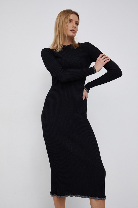 Šaty Desigual černá 21WWVF14