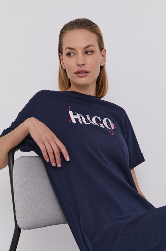 HUGO Sukienka 50452817 granatowy 50452817
