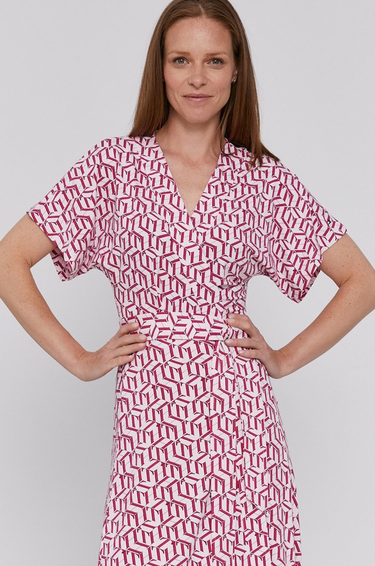 Šaty Tommy Hilfiger růžová WW0WW31262.4890