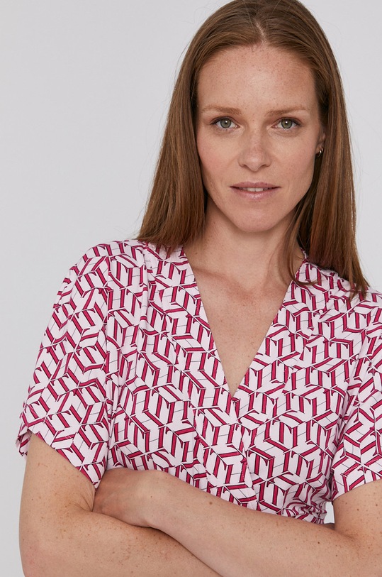 Šaty Tommy Hilfiger WW0WW31262.4890 růžová