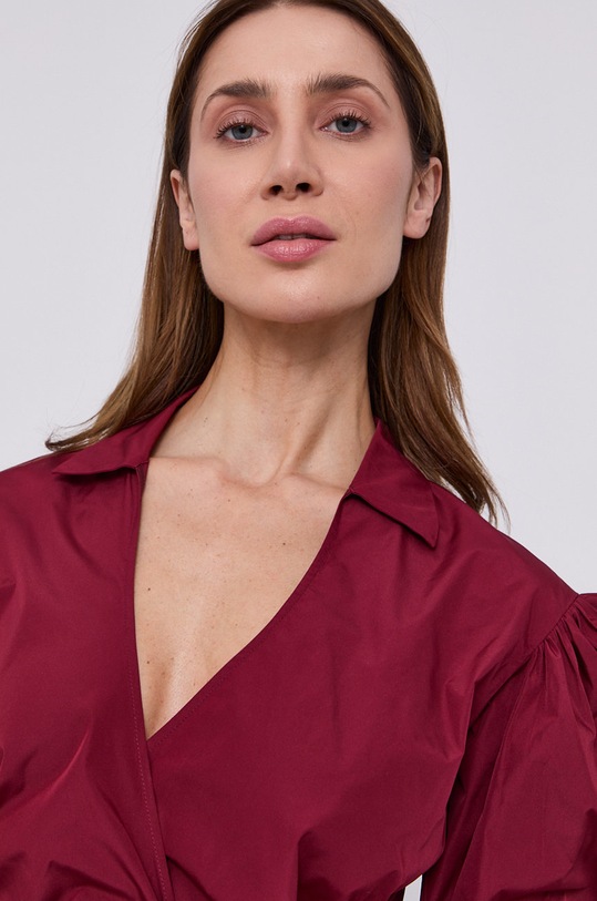 Рокля Red Valentino WR3VABB51FP бордо