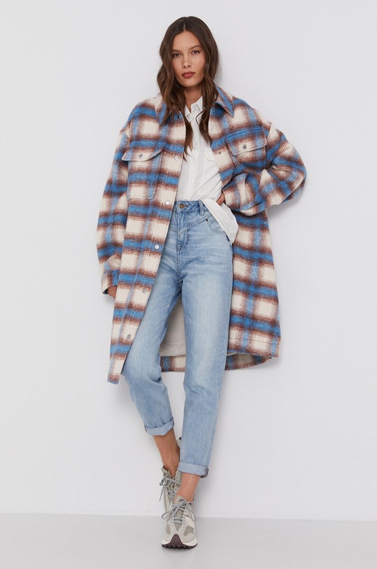 Levi's Płaszcz A0716.0000 niebieski AW21