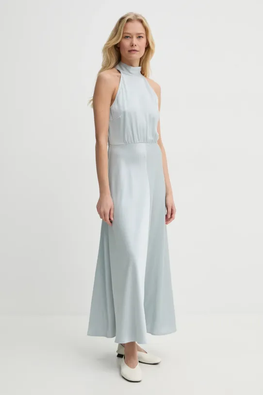 Samsoe Samsoe sukienka Rheo niebieski F20500071