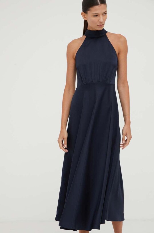 Samsoe Samsoe vestito Rheo maxi blu navy F20500071