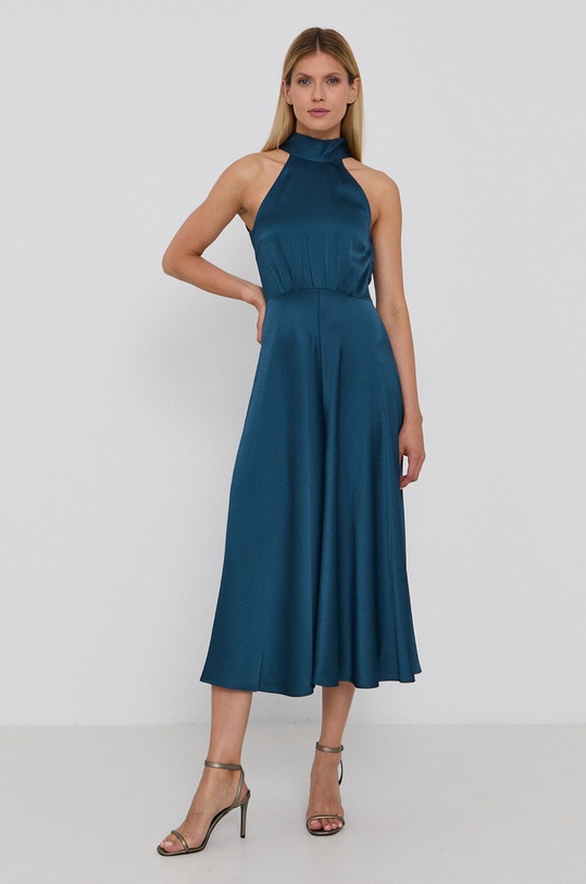 Samsoe Samsoe sukienka Rheo F20500071 turkusowy AA00