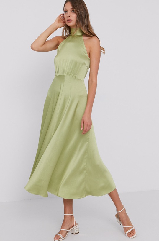 Samsoe Samsoe rochie Rheo maxi verde F20500071