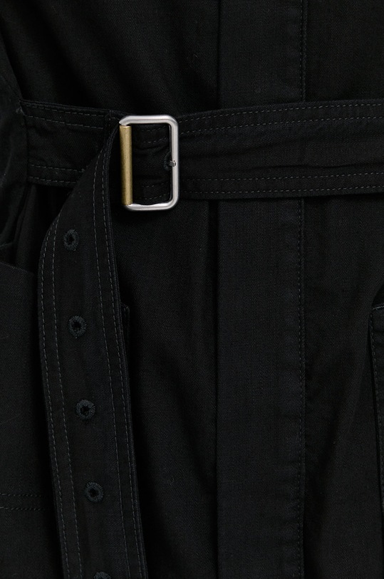 Diesel Sukienka bawełniana A04836.0CEAK czarny